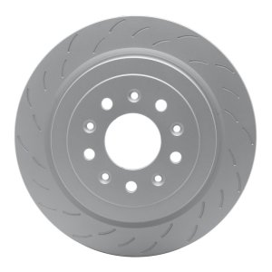 Cadillac ATS Brake Rotor (1) - Rear - R1 Concepts - Slotted GeoSPEC Coated - `16-`19